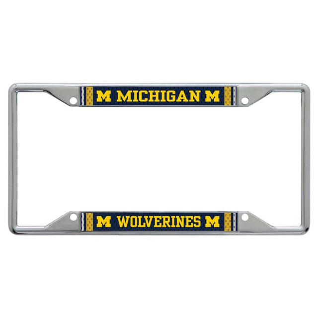 Michigan Wolverines JERSEY Lic Plt Frame S/S Printed