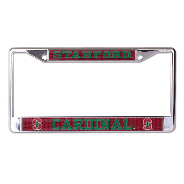 Stanford Cardinal JERSEY Lic Plt Frame S/L Printed