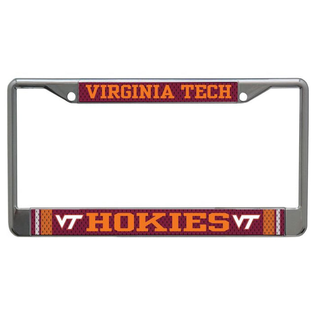 Virginia Tech Hokies JERSEY Lic Plt Frame S/L Printed