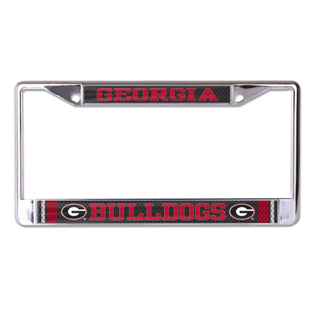 Georgia Bulldogs JERSEY Lic Plt Frame S/L Printed