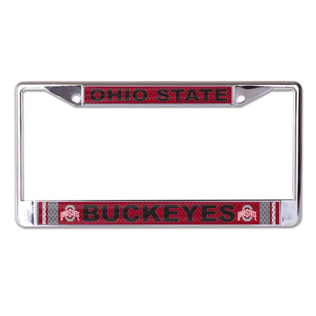 Ohio State Buckeyes JERSEY Lic Plt Frame S/L Printed