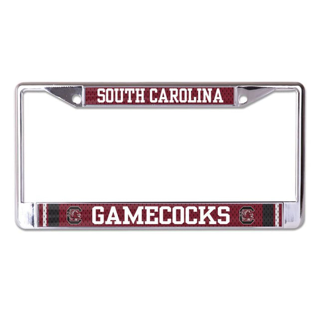 South Carolina Gamecocks JERSEY Lic Plt Frame S/L Printed