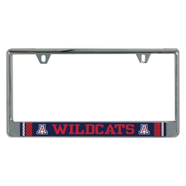 Arizona Wildcats JERSEY Lic Plate Frame B/O Printed