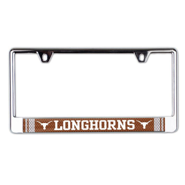 Texas Longhorns JERSEY Lic Plate Frame B/O Printed