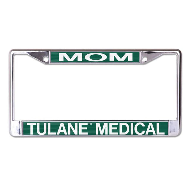 Tulane Green Wave Lic Plt Frame S/L Printed