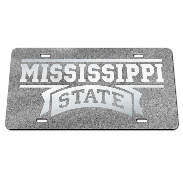 Matrícula especial acrílica esmerilada de Mississippi State Bulldogs