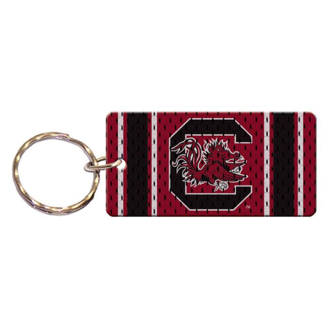 South Carolina Gamecocks JERSEY Keychain Rectangle