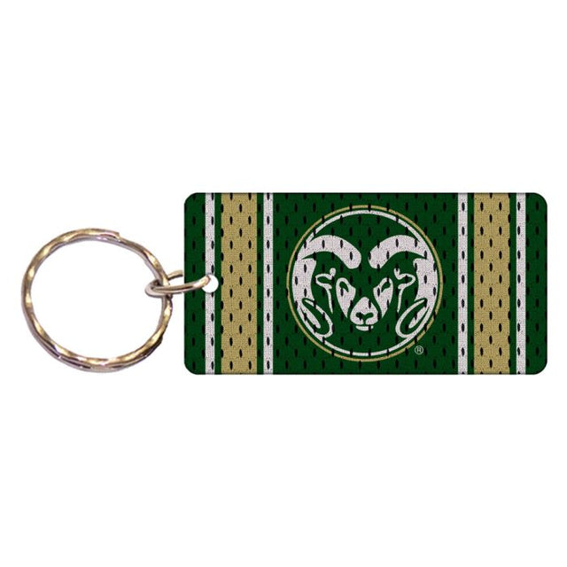 Colorado State Rams JERSEY Keychain Rectangle