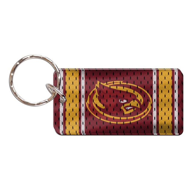 Llavero rectangular con la camiseta Iowa State Cyclones