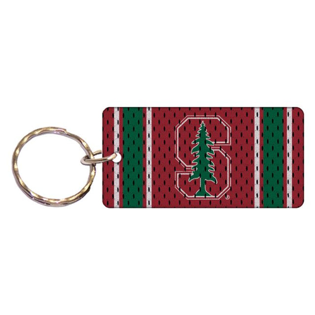 Stanford Cardinal JERSEY Keychain Rectangle