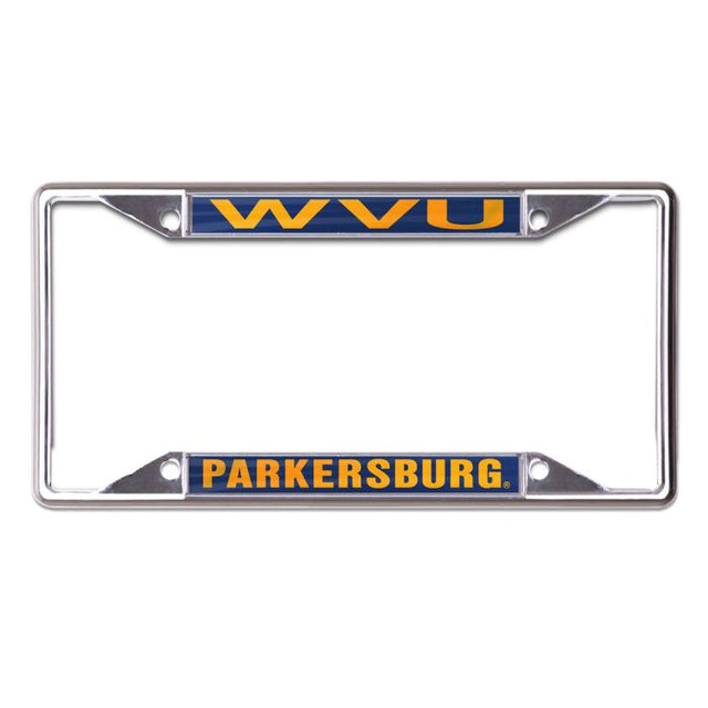 West Virginia Mountaineers Lic Plt Frame S/L Printed