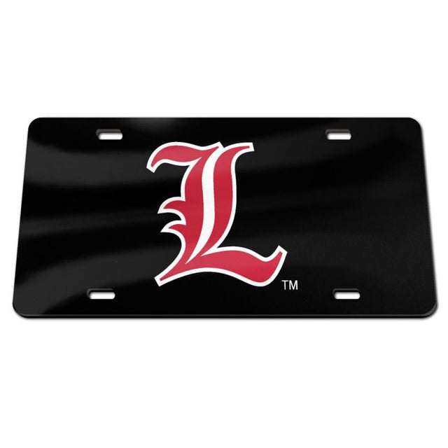 Louisville Cardinals Specialty Acrylic License Plate