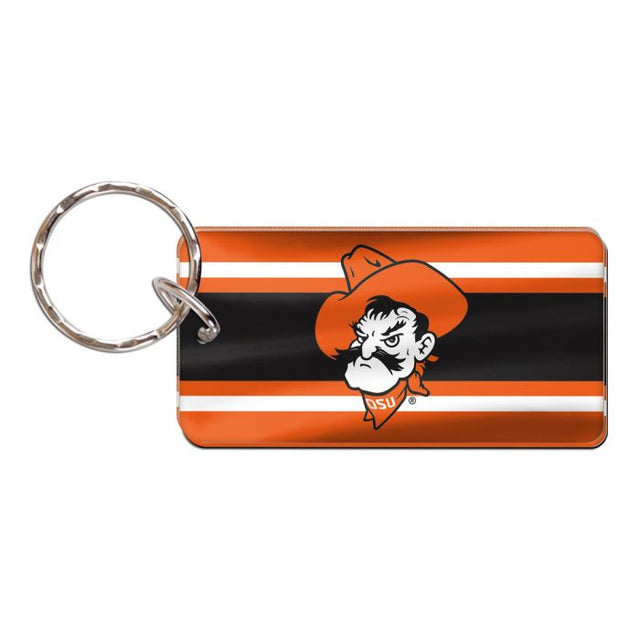 Oklahoma State Cowboys Keychain Rectangle