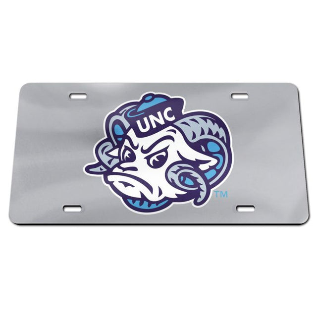 North Carolina Tar Heels Specialty Acrylic License Plate