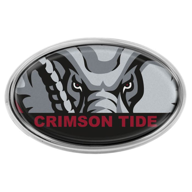 Alabama Crimson Tide Chrome Metal Domed Emblem