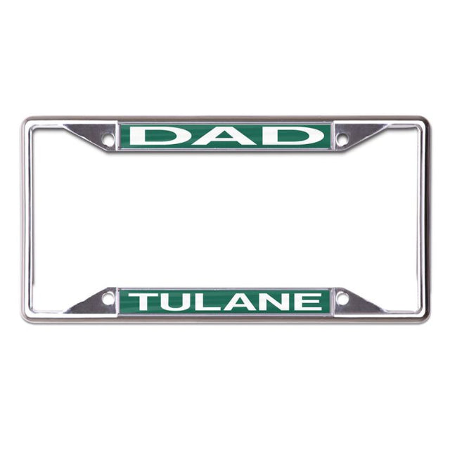 Tulane Green Wave Lic Plt Frame S/S Printed