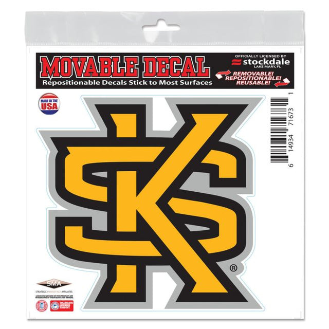 Kennesaw State Owls All Surface Decal 6" x 6"