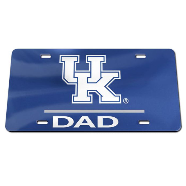 Kentucky Wildcats Acrylic Classic License Plates