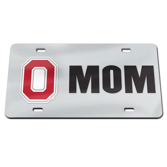 Matrícula acrílica especial MOM de Ohio State Buckeyes