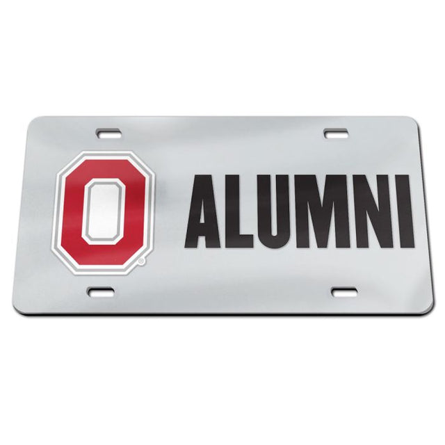 Matrícula acrílica especial ALUMNI de Ohio State Buckeyes