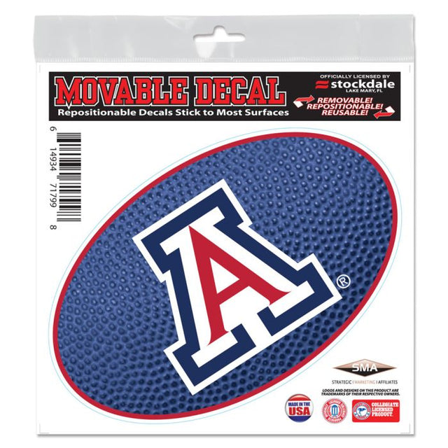 Arizona Wildcats TEAMBALL All Surface Decal 6" x 6"