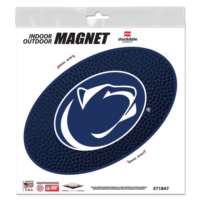 Imanes para exteriores TEAMBALL de Penn State Nittany Lions de 6" x 6"