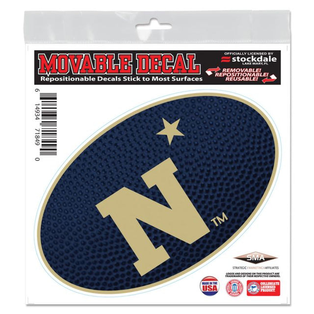 Navy Midshipmen TEAMBALL All Surface Decal 6" x 6"