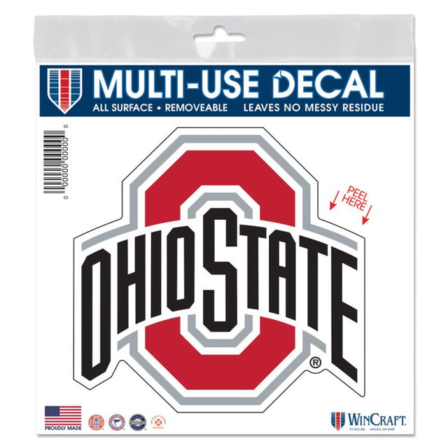 Ohio State Buckeyes All Surface Decal 6" x 6"