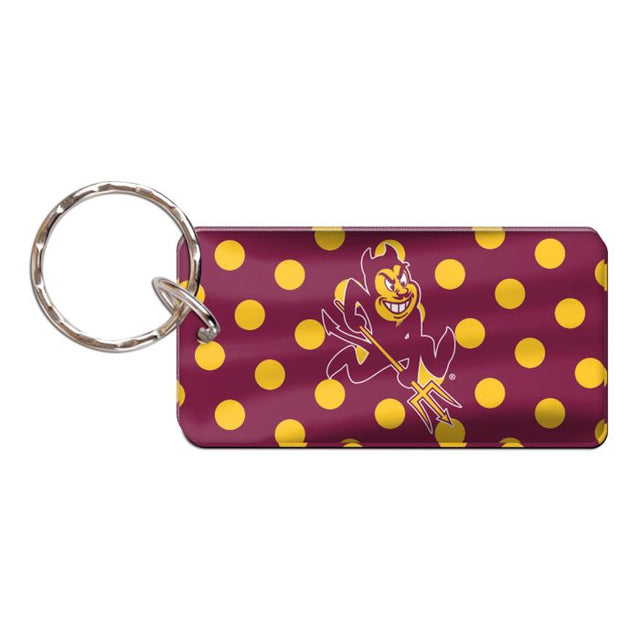 Arizona State Sun Devils Keychain Rectangle