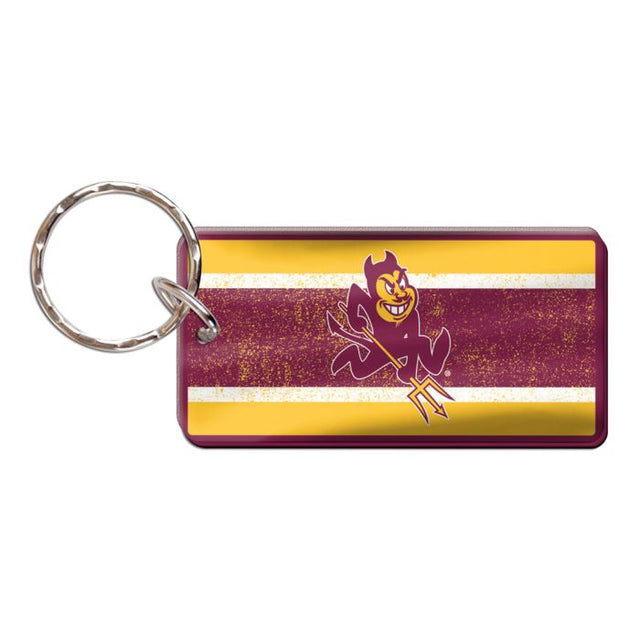 Llavero rectangular VINTAGE de los Arizona State Sun Devils