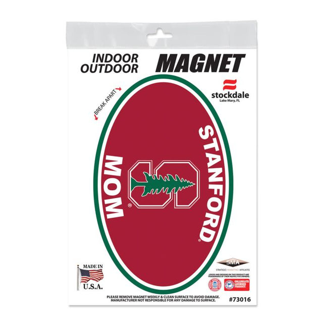 Stanford Cardinal Outdoor Magnets 5" x 7"