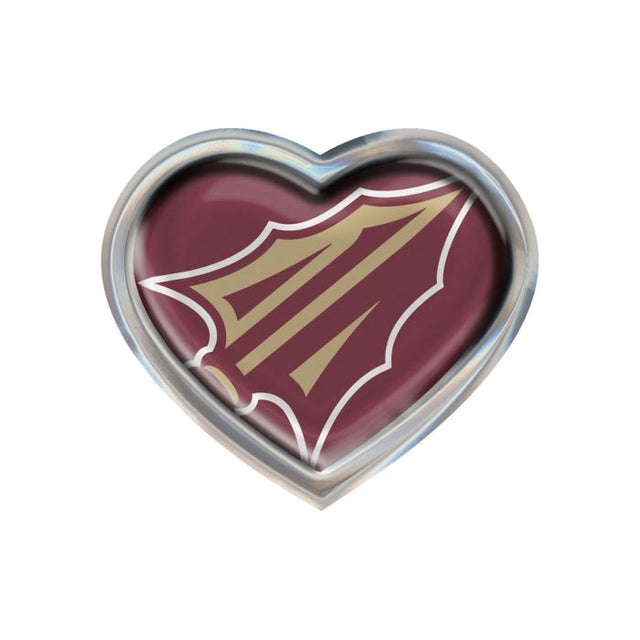 Florida State Seminoles MEGA Chrome Metal Domed Emblem