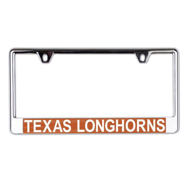 Texas Longhorns Lic Plate Frame B/O Printed