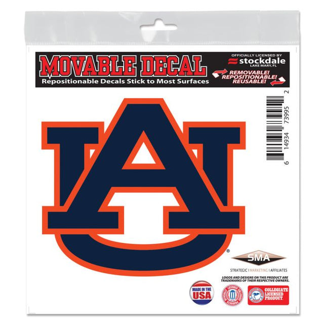 Auburn Tigers All Surface Decal 6" x 6"