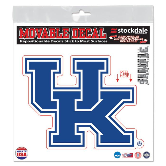 Calcomanía para todo tipo de superficies de Kentucky Wildcats, 6" x 6"