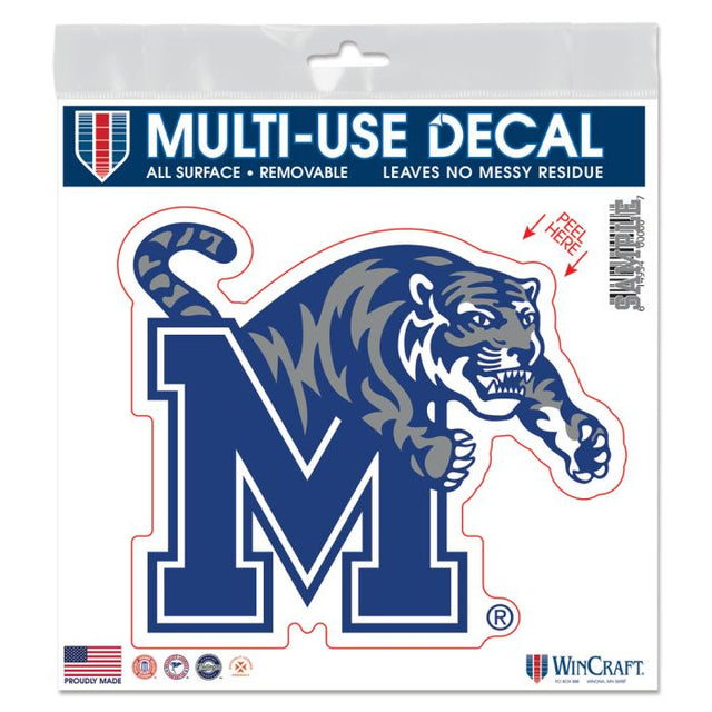 Memphis Tigers All Surface Decal 6" x 6"