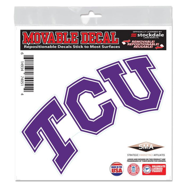 TCU Horned Frogs All Surface Decal 6" x 6"