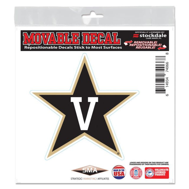 Vanderbilt Commodores All Surface Decal 6" x 6"