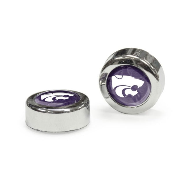 Kansas State Wildcats Domed Screw Caps