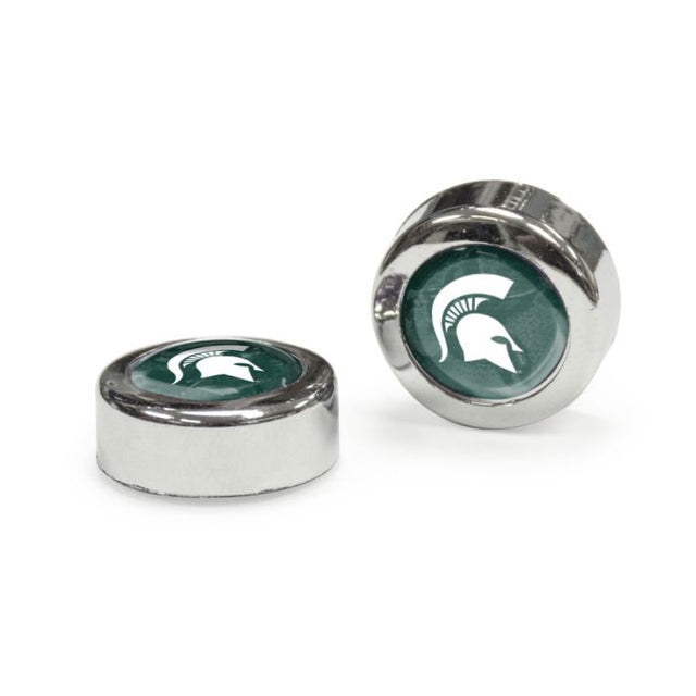 Michigan State Spartans Domed Screw Caps