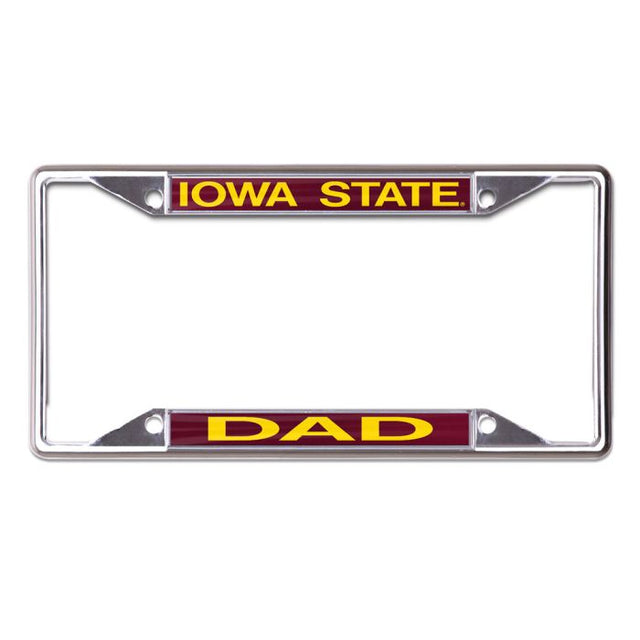 Iowa State Cyclones Lic Plt Frame S/S Printed