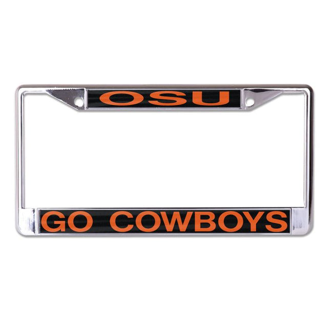 Oklahoma State Cowboys Lic Plt Frame S/L Printed