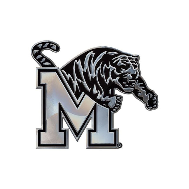 Memphis Tigers Chrome Free Form Auto Emblem