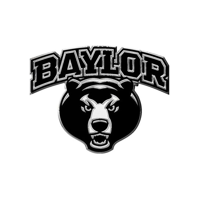 Emblema para automóvil de forma libre cromado de los Baylor Bears