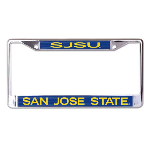 San Jose State Spartans Lic Plt Frame S/L Printed