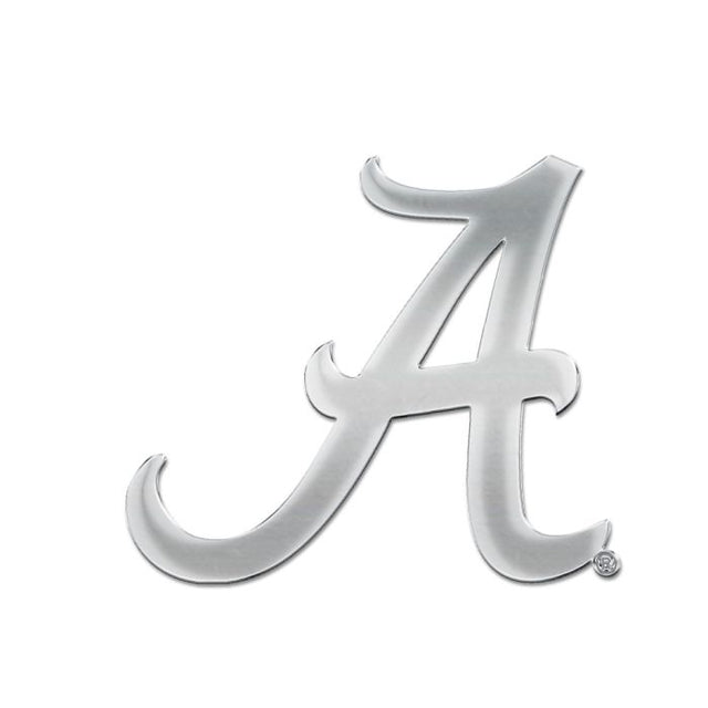 Emblema para automóvil de forma libre en cromo de Alabama Crimson Tide