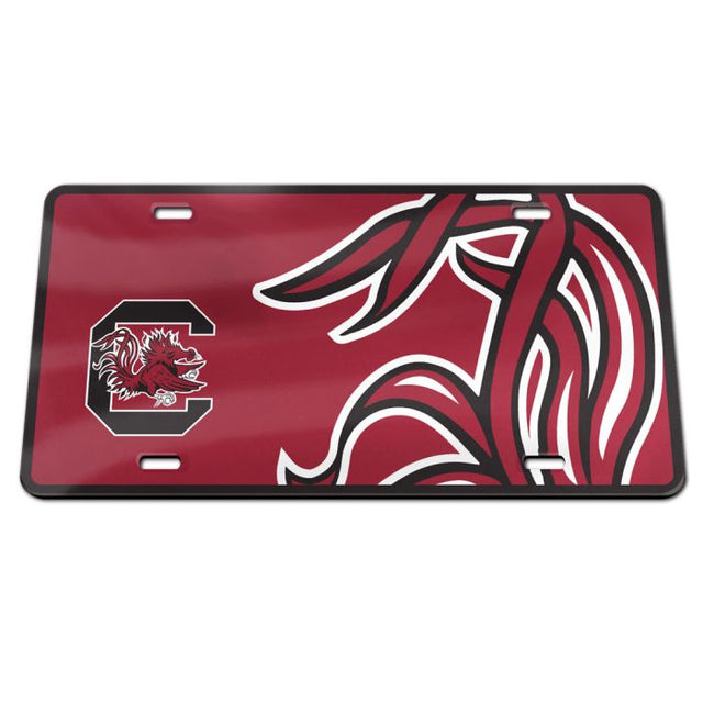 South Carolina Gamecocks MEGA Specialty Acrylic License Plate