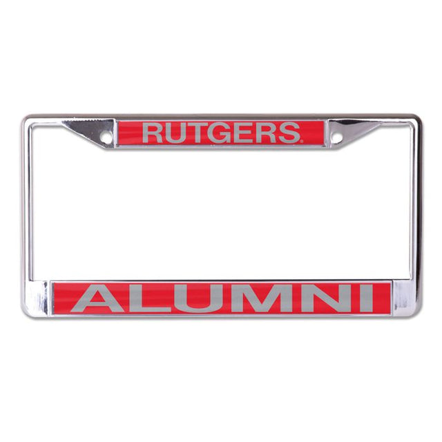 Rutgers Scarlet Knights Lic Plt Frame S/L Printed