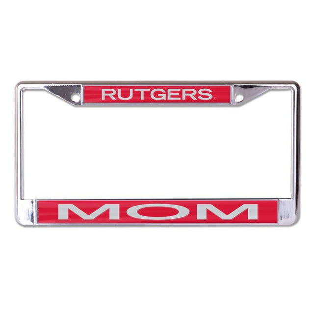 Rutgers Scarlet Knights Lic Plt Frame S/L Printed