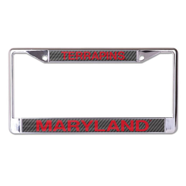 Maryland Terrapins CARBON Lic Plt Marco S/L Impreso